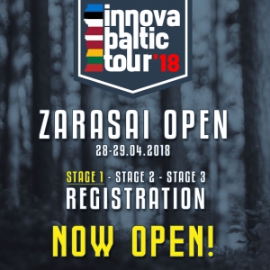 REGISTRATION OPENED: Innova Baltic Tour 2018 Zarasai Open