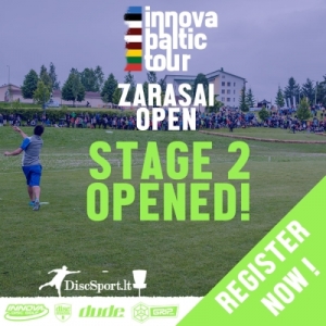 2.STAGE OPENED: Innova Baltic Tour Zarasai Open